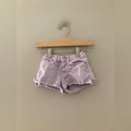 zara purple jean shorts 9-12M