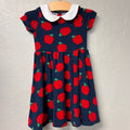 posh peanut apple print dress 2T