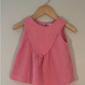 zara pink muslin top 3-4Y