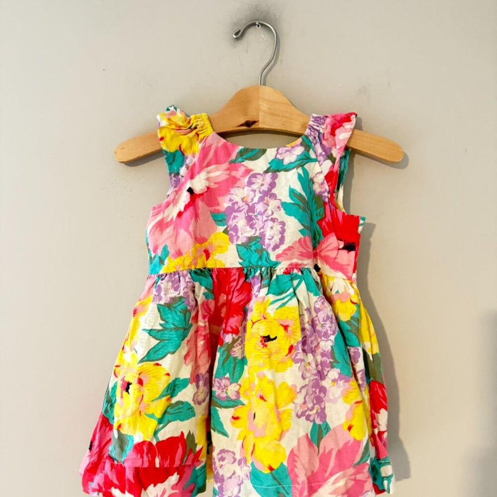 baby gap y2k vintage floral dress 2Y