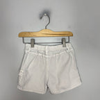 zara girls' utility shorts cream 7Y