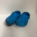crocs boys' blue shoes 8c