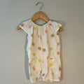 h&m cream sunshine romper 18M