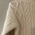 zara cream knit sweater 12-18M