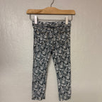 zara mickey mouse denim jeggings 2-3Y