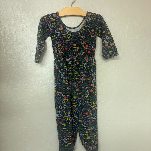 alice + ames girls' floral jumpsuit 4Y