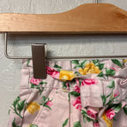 janie and jack floral paperbag shorts 2Y