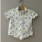 janie and jack white button-down 4Y‎