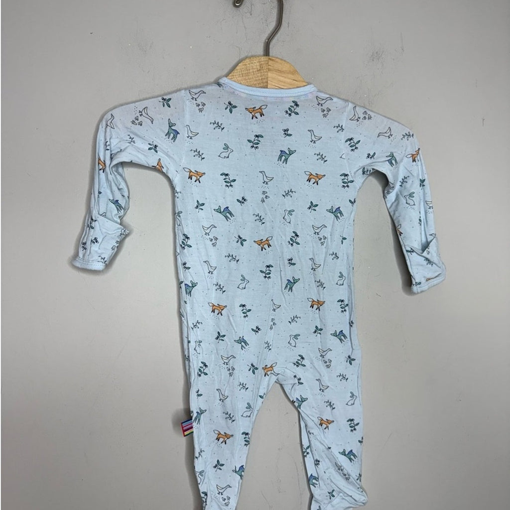 magnetic me footie blue 0-3M
