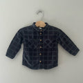 h&m boys'‎ corduroy plaid shirt 18M