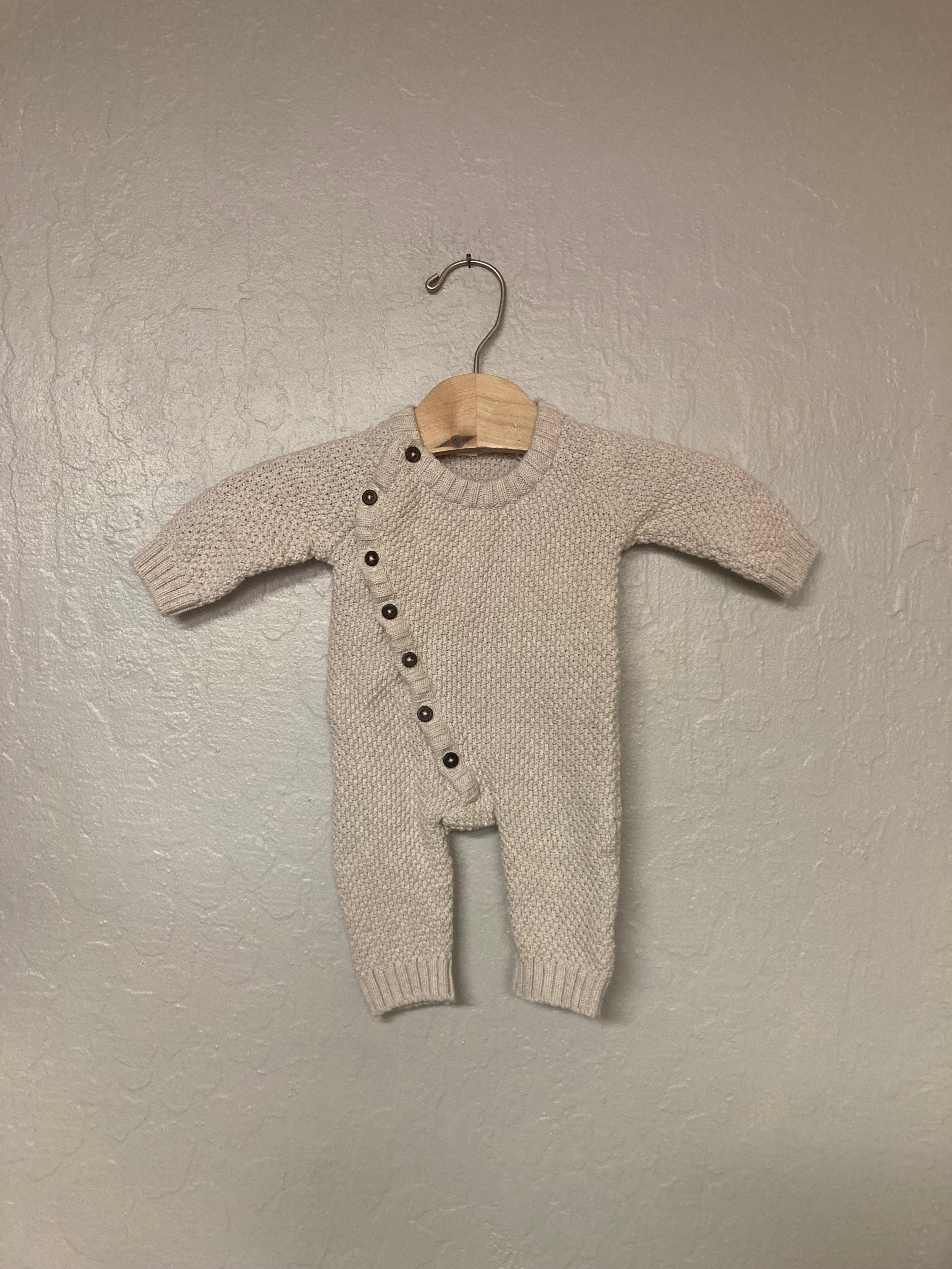 kendi organics sweater romper 0-3M