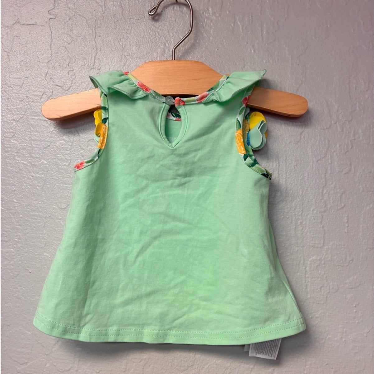 mayoral green tee fish graphic 6-9M