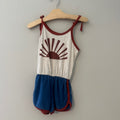 tiny whales girls romper 5Y