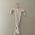 lou lou & co white gold gown newborn