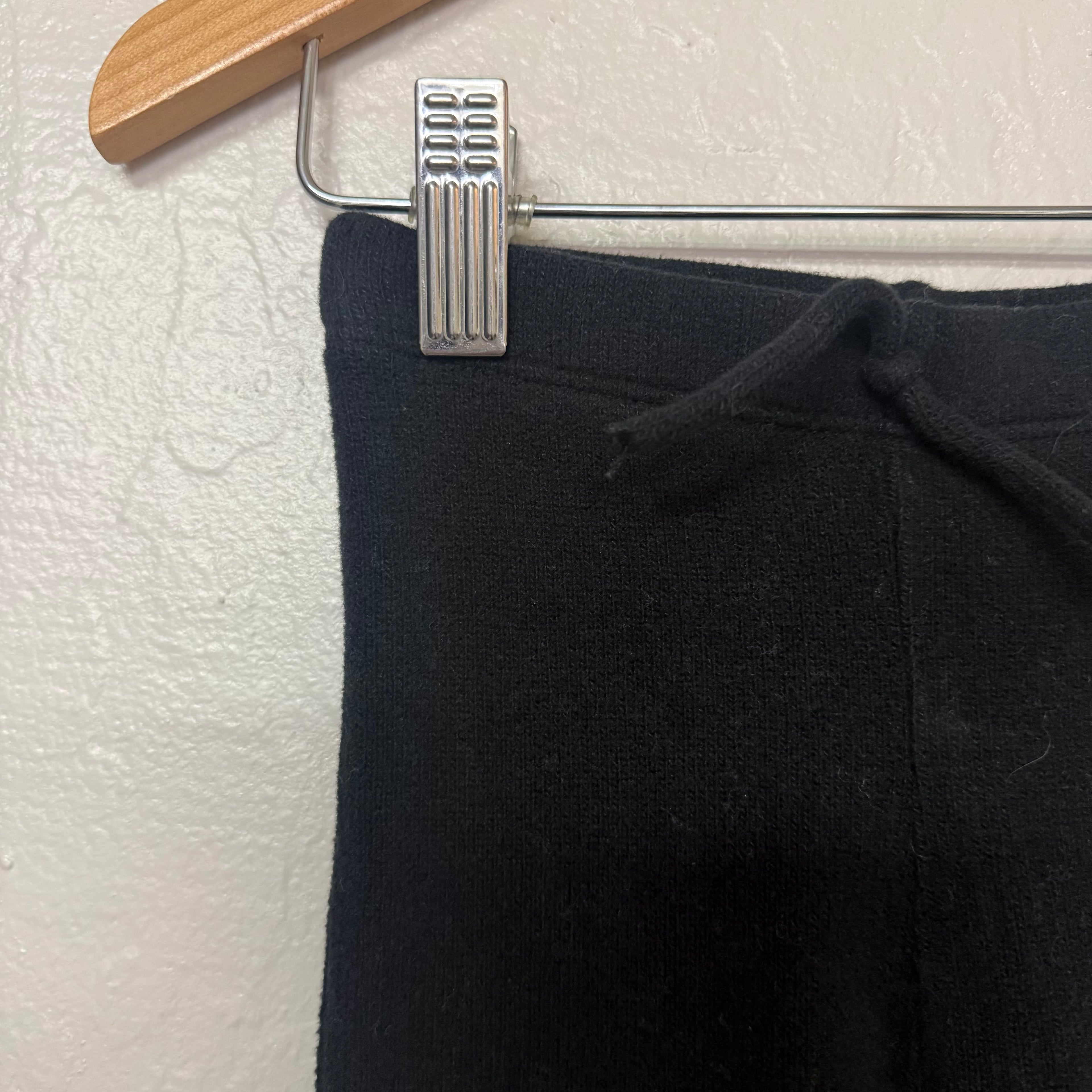 zara girls black flare leggings 5Y