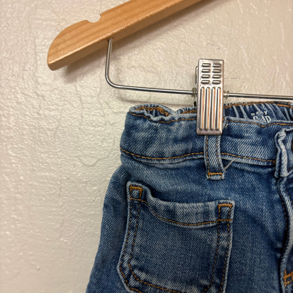 baby gap girls’ blue denim flares 18-24M