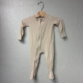 wildbird soft beige footie 3-6M