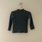 zara girls' charcoal sweater 3-4Y