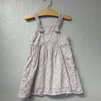 zara light purple eyelet dress 6Y