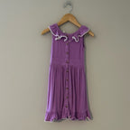 kate quinn purple bamboo dress 4Y