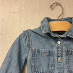 baby gap denim button-down top 12-18M