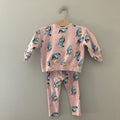 zara x bluey girls' sweatshirt‎ set 18-24M