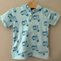 kate quinn boys' blue hooded top 3Y