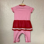 hanna girls’ romper with‎ heart graphic 6-12M