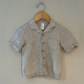h&m boys' linen blend stripe top 2T