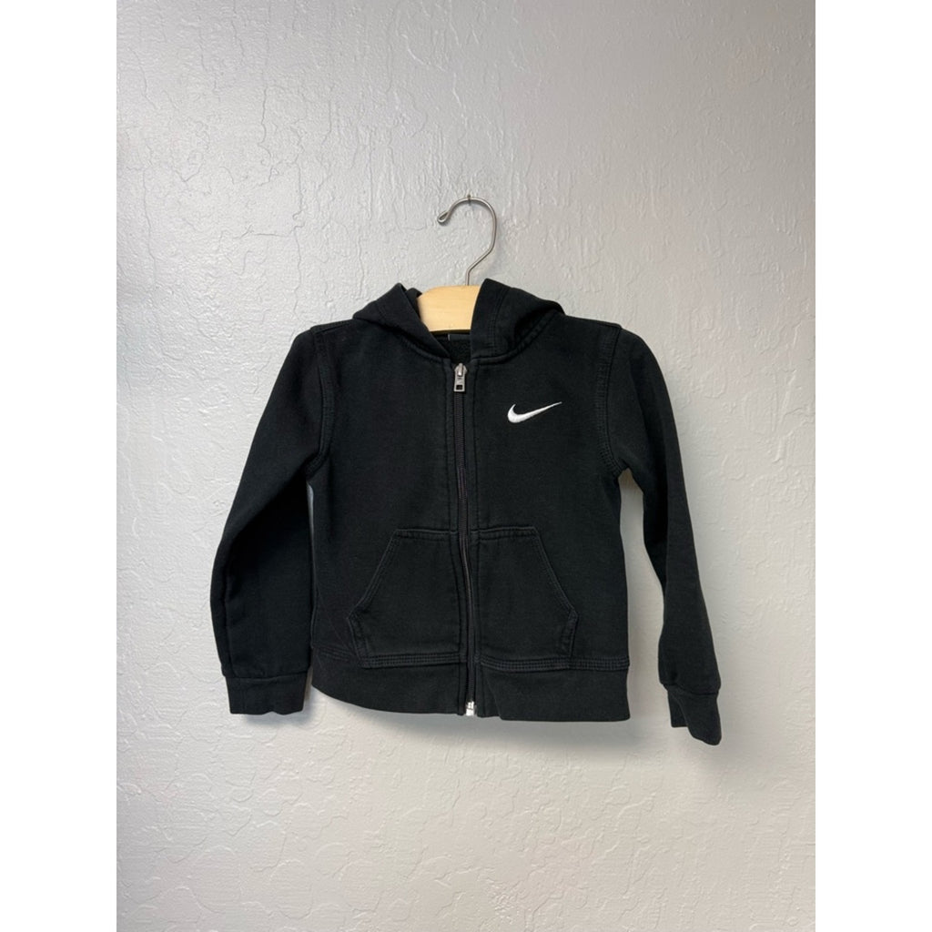 nike black hoodie jacket 3Y