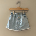 zara denim skirt 2-3Y