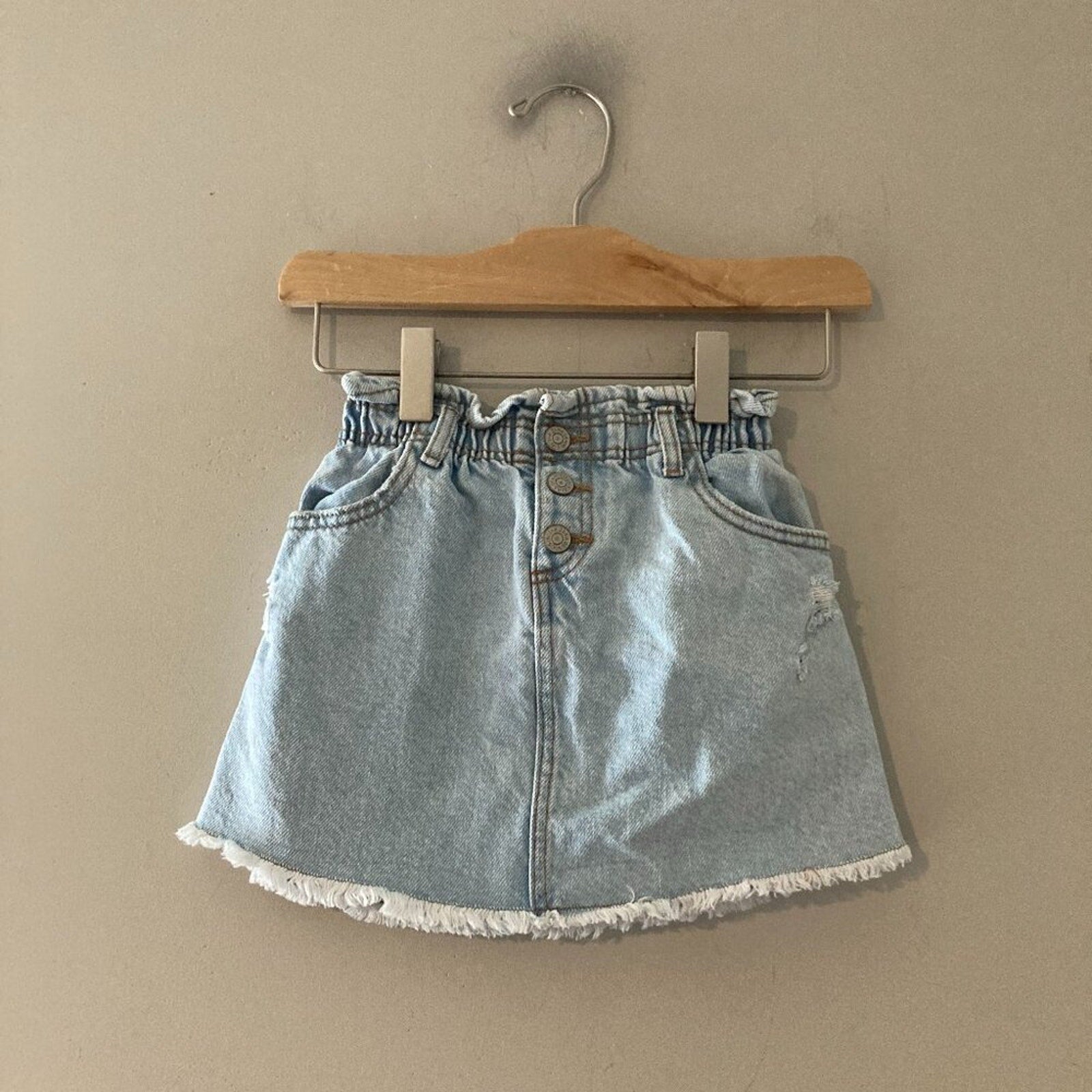 zara denim skirt 2-3Y
