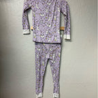little sleepies purple bunny pajamas 3Y
