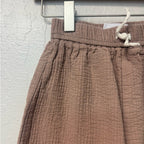 zara girls' mauve wide leg pants 4Y