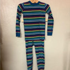 hanna andersson colorful pajama set 5Y