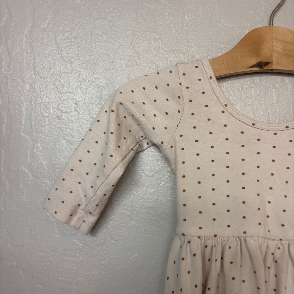 alice + ames girls’ cream twirl dress 4Y