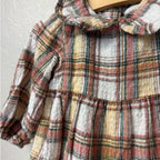 zara girls plaid dress 12-18M