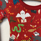 little sleepies red harry potter dress 12-18M