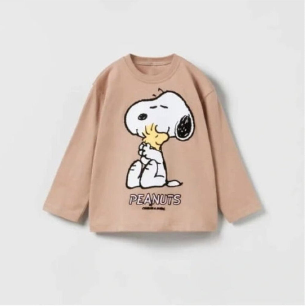 zara x peanuts snoopy long-sleeve 18-24M