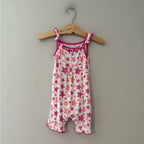 kickee pants pink star romper 18-24M