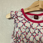tea collection mosaic floral print 6Y