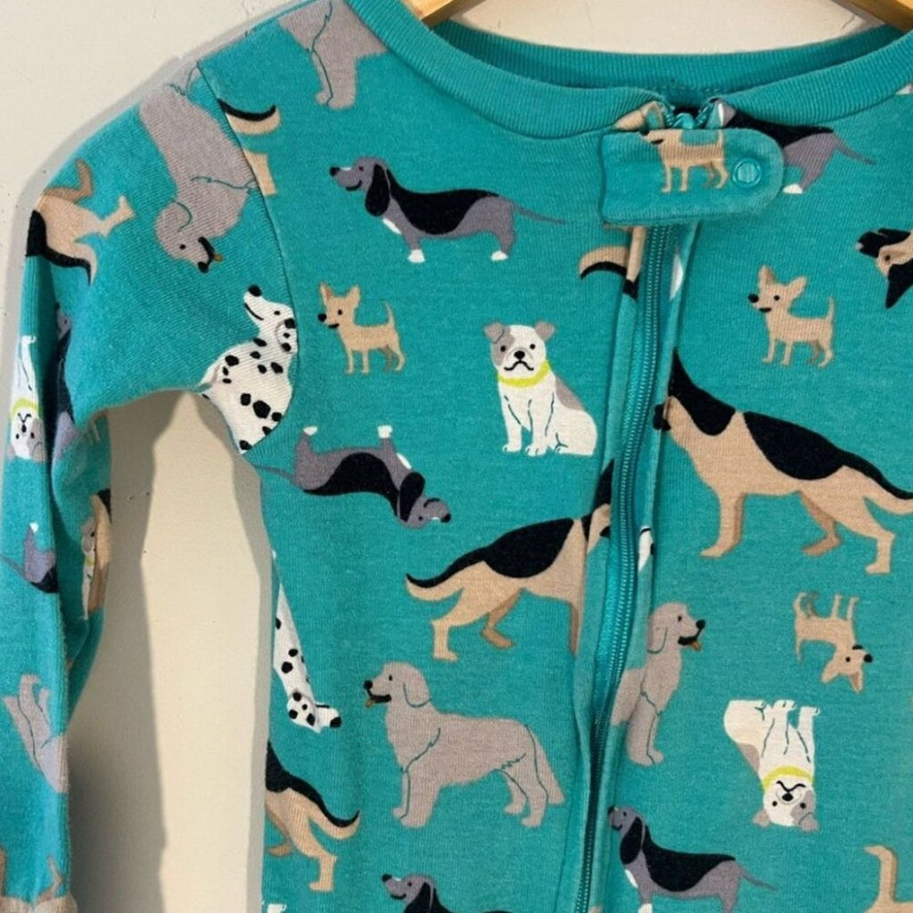 carter's cotton dog zippy 24M