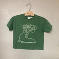 zara green walrus tee 4Y