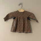 zara animal print dress 3-6M