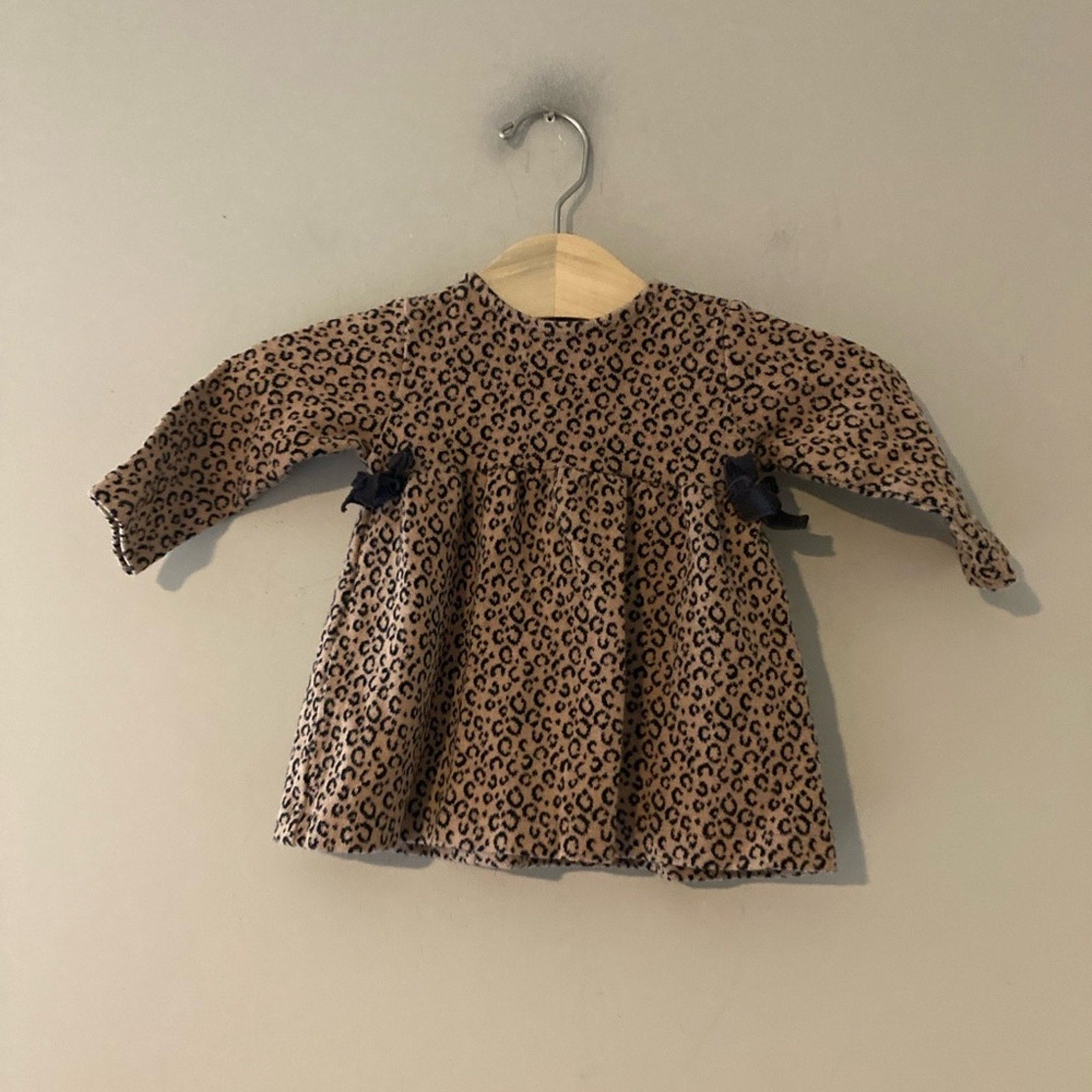 zara animal print dress 3-6M