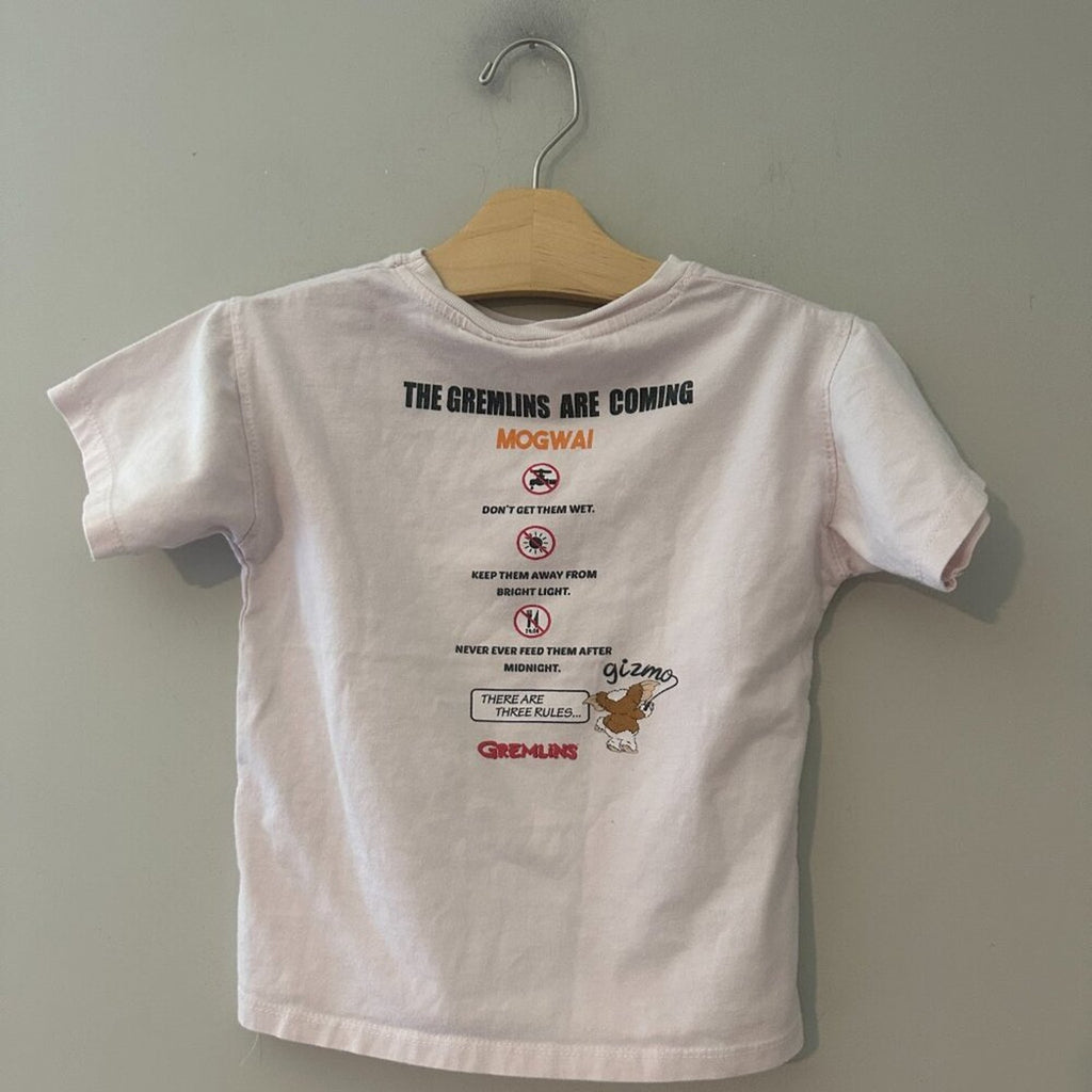 zara tee gremlins 6-7Y