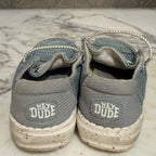 hey dude toddler slip ons 7c