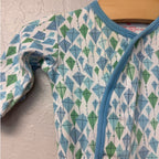 magnificent baby blue organic cotton gown newborn