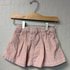 zara pink corduroy skirt 3Y