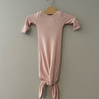 caden lane pink bamboo gown newborn